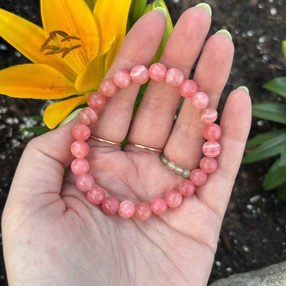 Rhodocrosite 8mm